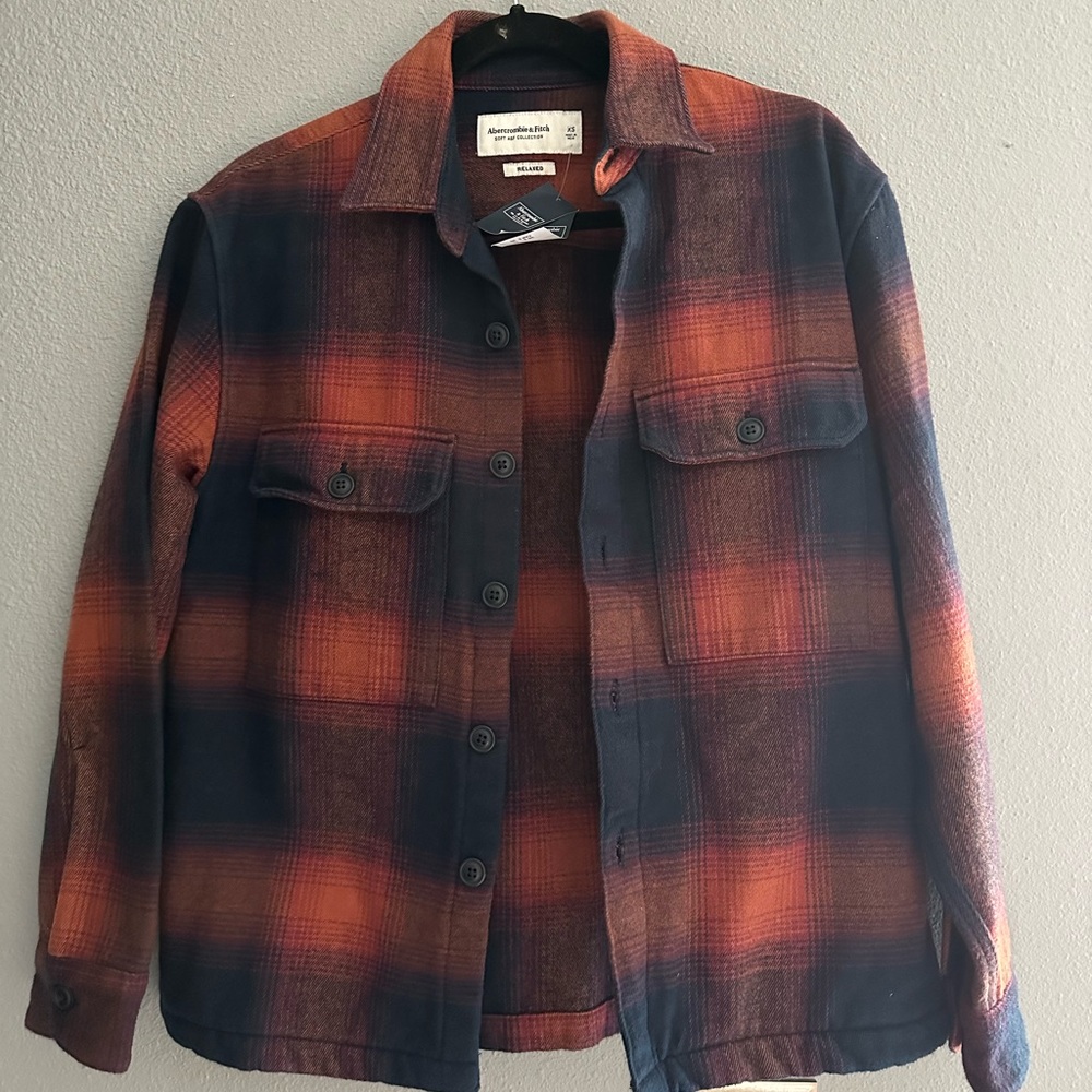 Abercrombie men’s shirt jacket